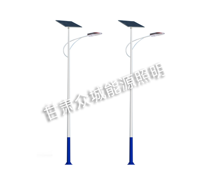 甘谷复兴号太阳能led路灯