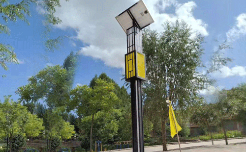 甘谷智慧路灯安装