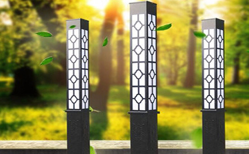 甘谷景观灯选型与在园林照明中的应用要点